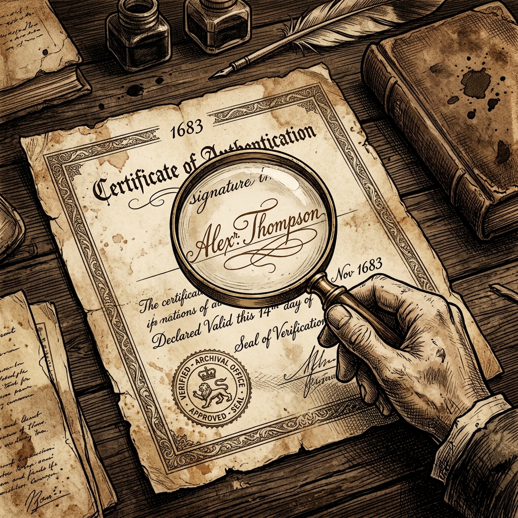 Credentials and certificates verification