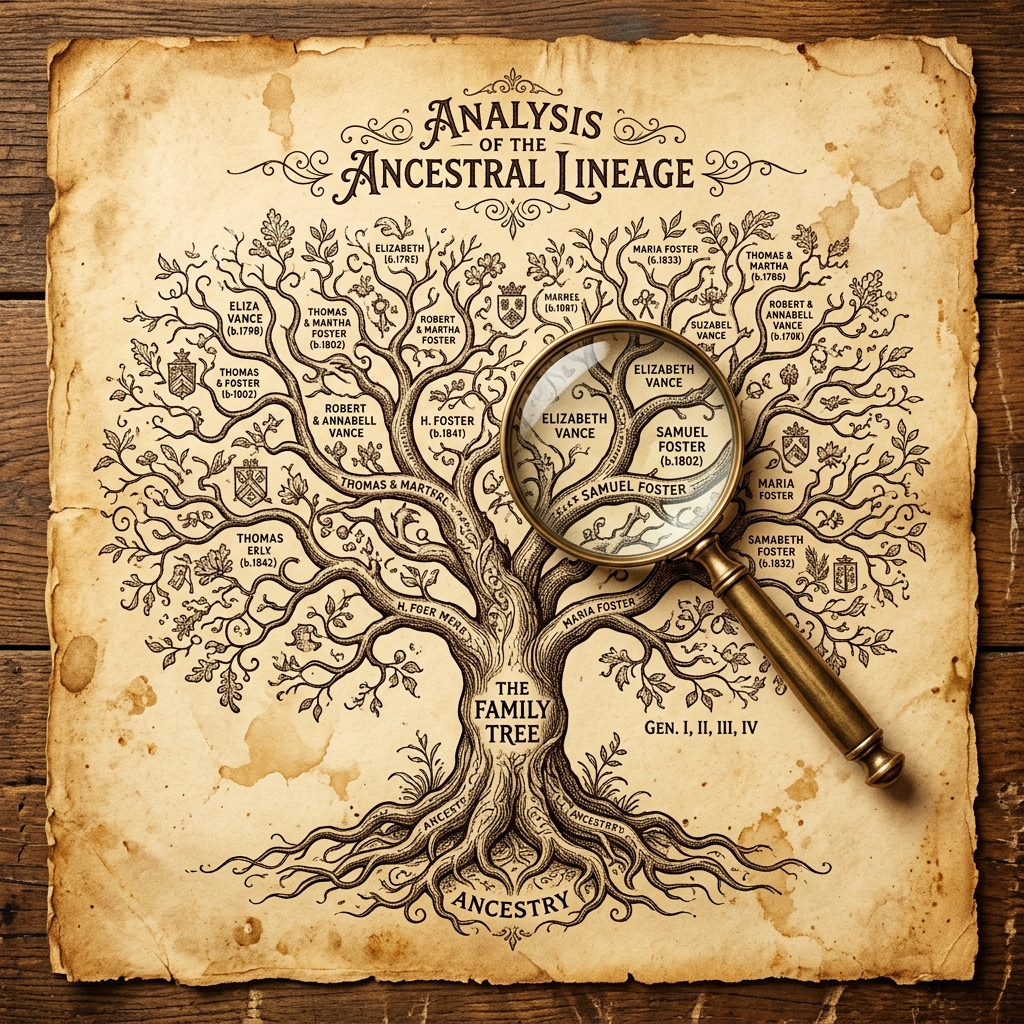 Family tree and heritage verification