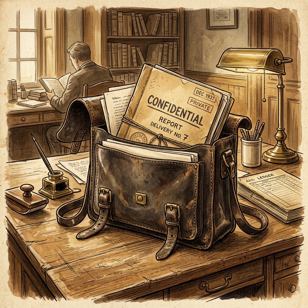 Final confidential report delivery