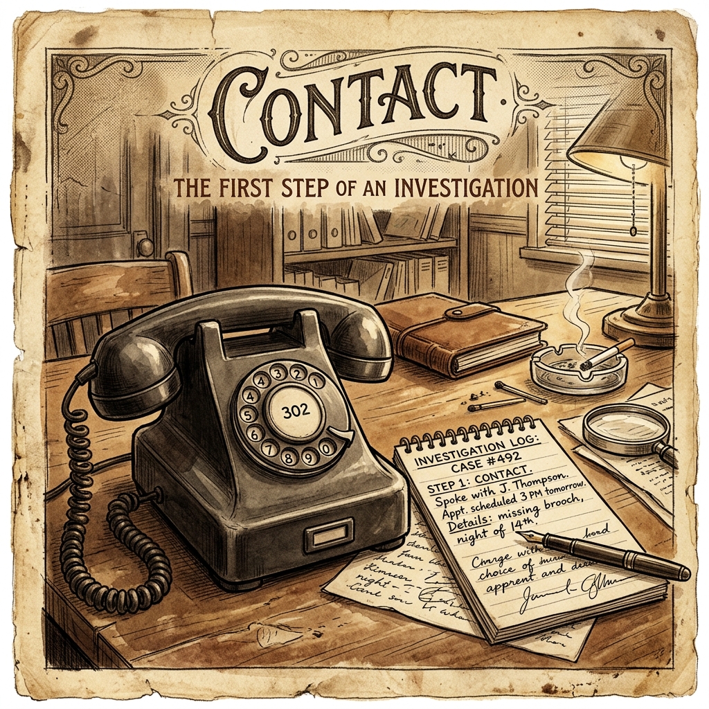 Contact Step Illustration