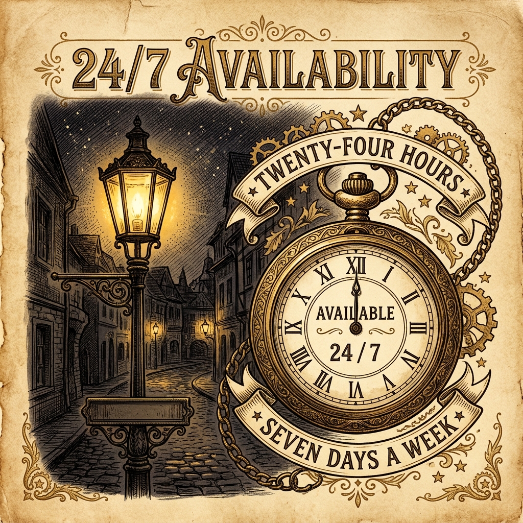 24/7 Rapid Help Clock